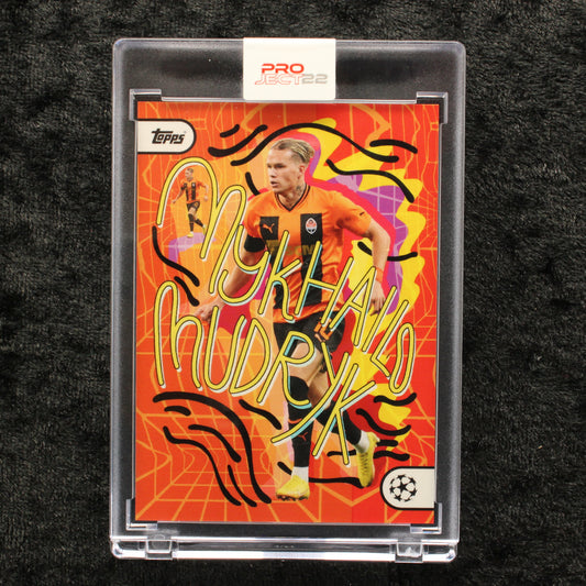 Topps Project 22 - Mykhailo Mudryk FC Shakhtar Donetsk by Mike Perry