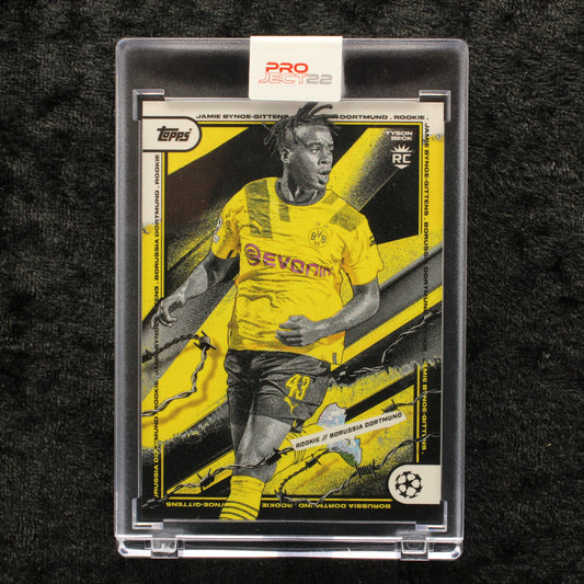 Topps Project 22 - Jamie Bynoe-Gittens Borussia Dortmund by Tyson Beck