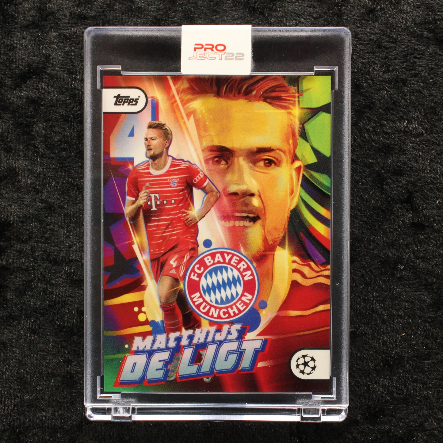 Topps Project 22 - Matthijs de Ligt FC Bayern München by Orlando Arocen