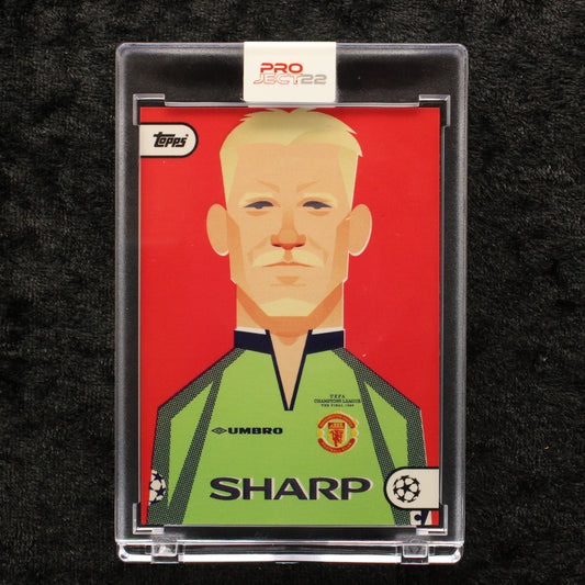 Topps Project 22 - Peter Schmeichel Manchester United by Stanley Chow