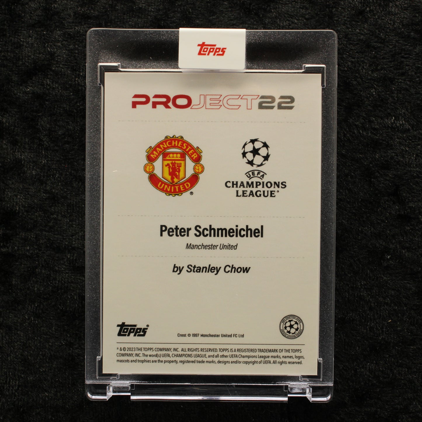 Topps Project 22 - Peter Schmeichel Manchester United by Stanley Chow