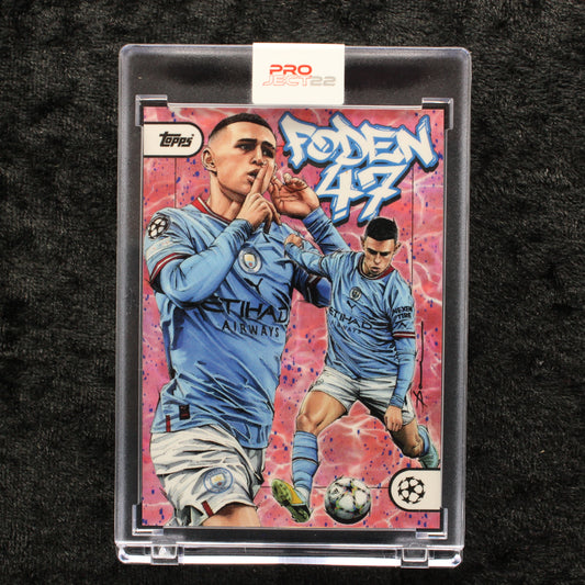 Topps Project 22 - Phil Foden Manchester City FC by Dai Tamura