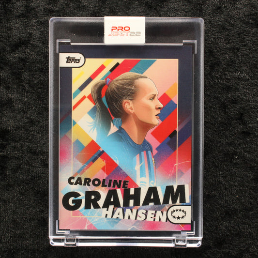 Topps Project 22 - Caroline Graham Hansen FC Barcelona by Dan Leydon