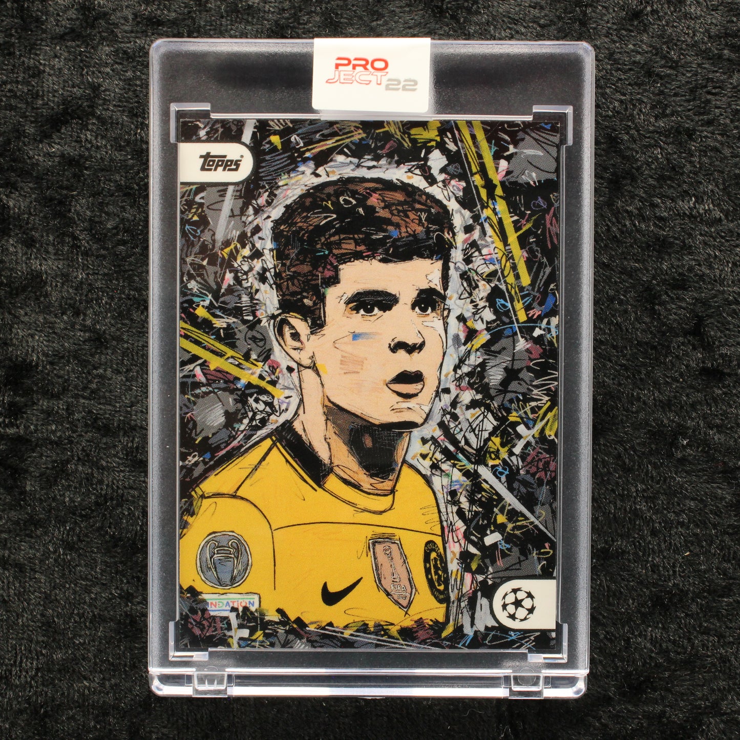 Topps Project 22 - Christian Pulisic Chelsea FC by Ivan Beslic