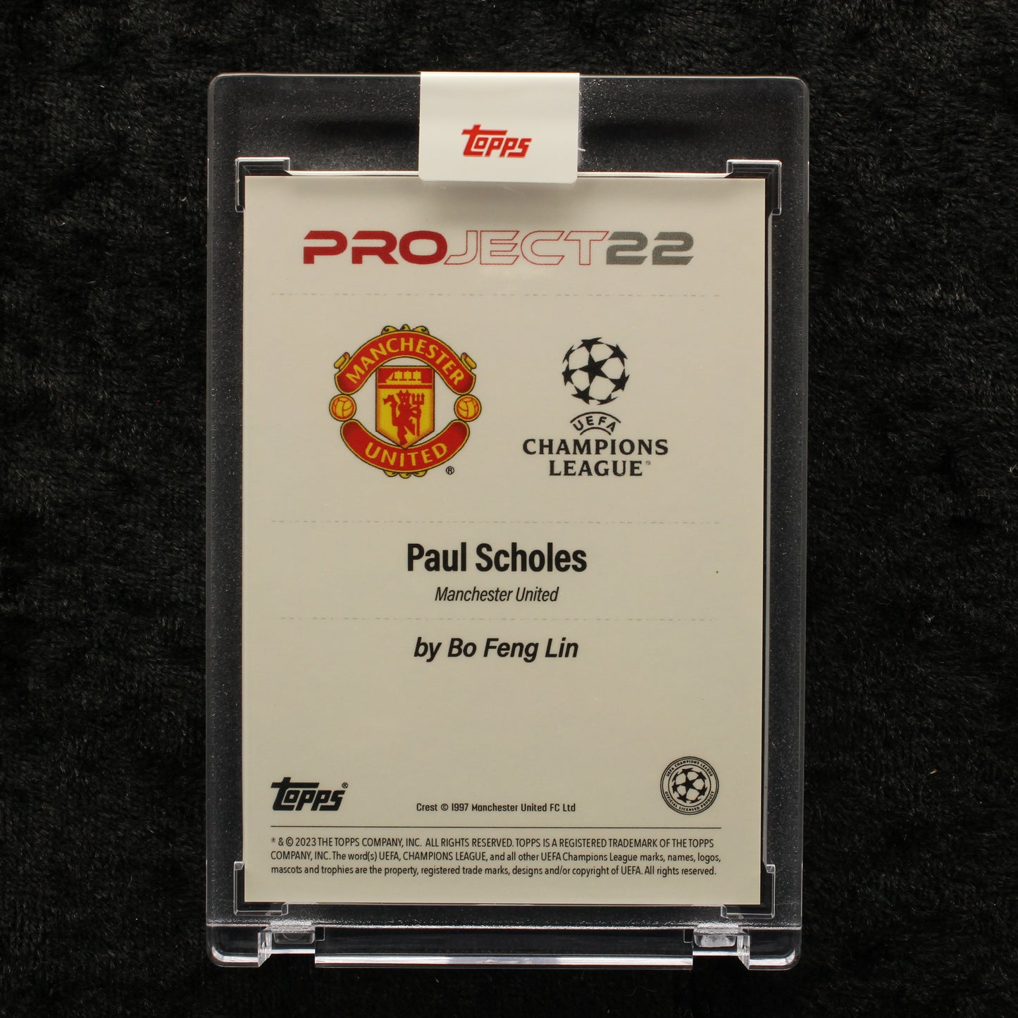 Topps Project 22 - Paul Scholes Manchester United by Bo Feng Li