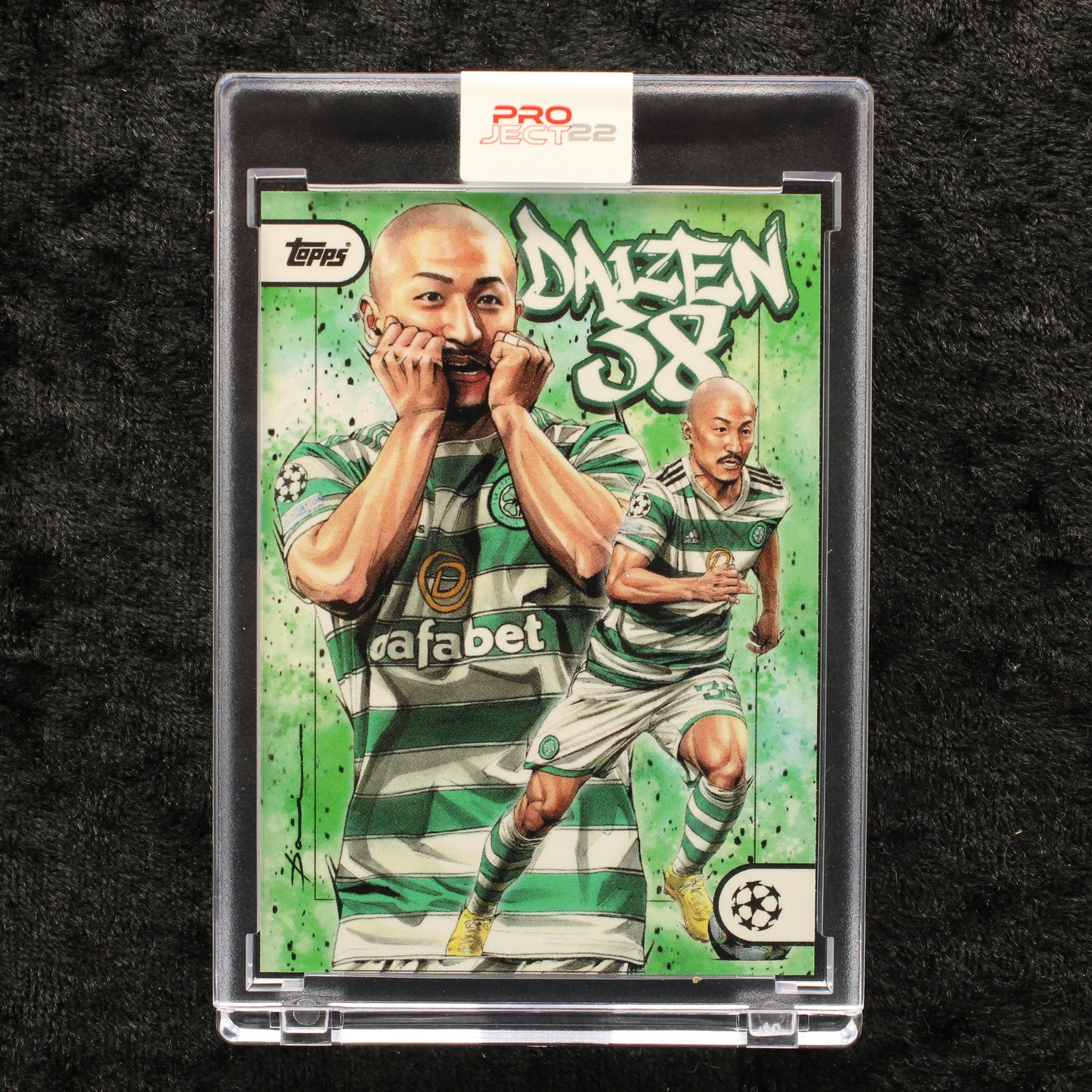 Topps Project 22 - Daizen Maeda Celtic FC by Dai Tamura