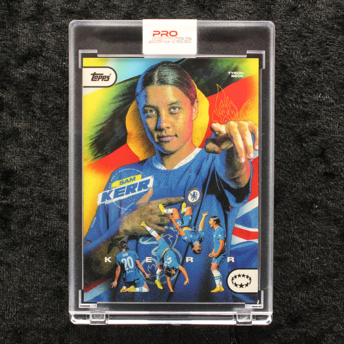 Topps Project 22 - Sam Kerr Chelsea FC by Tyson Beck