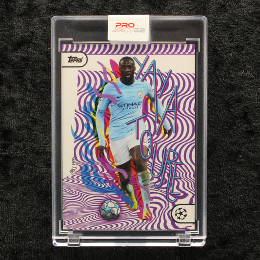 Topps Project 22 - Yaya Toure Manchester City FC by Mike Perry