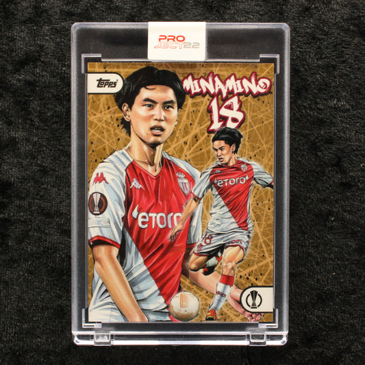 Topps Project 22 - Takumi Minamino AS Monaco FC by Dai Tamura