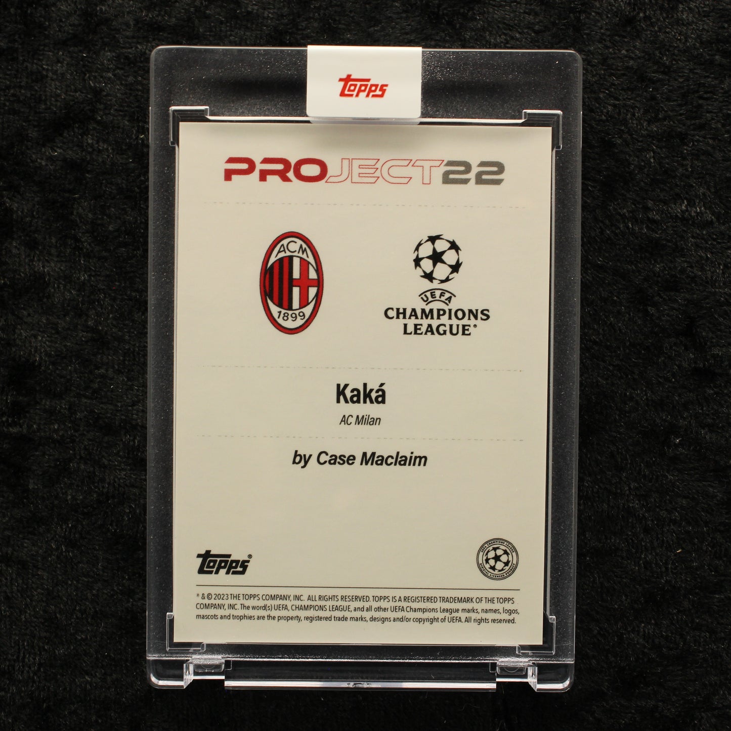 Topps Project 22 - Kaká AC Milan by Case Maclaim