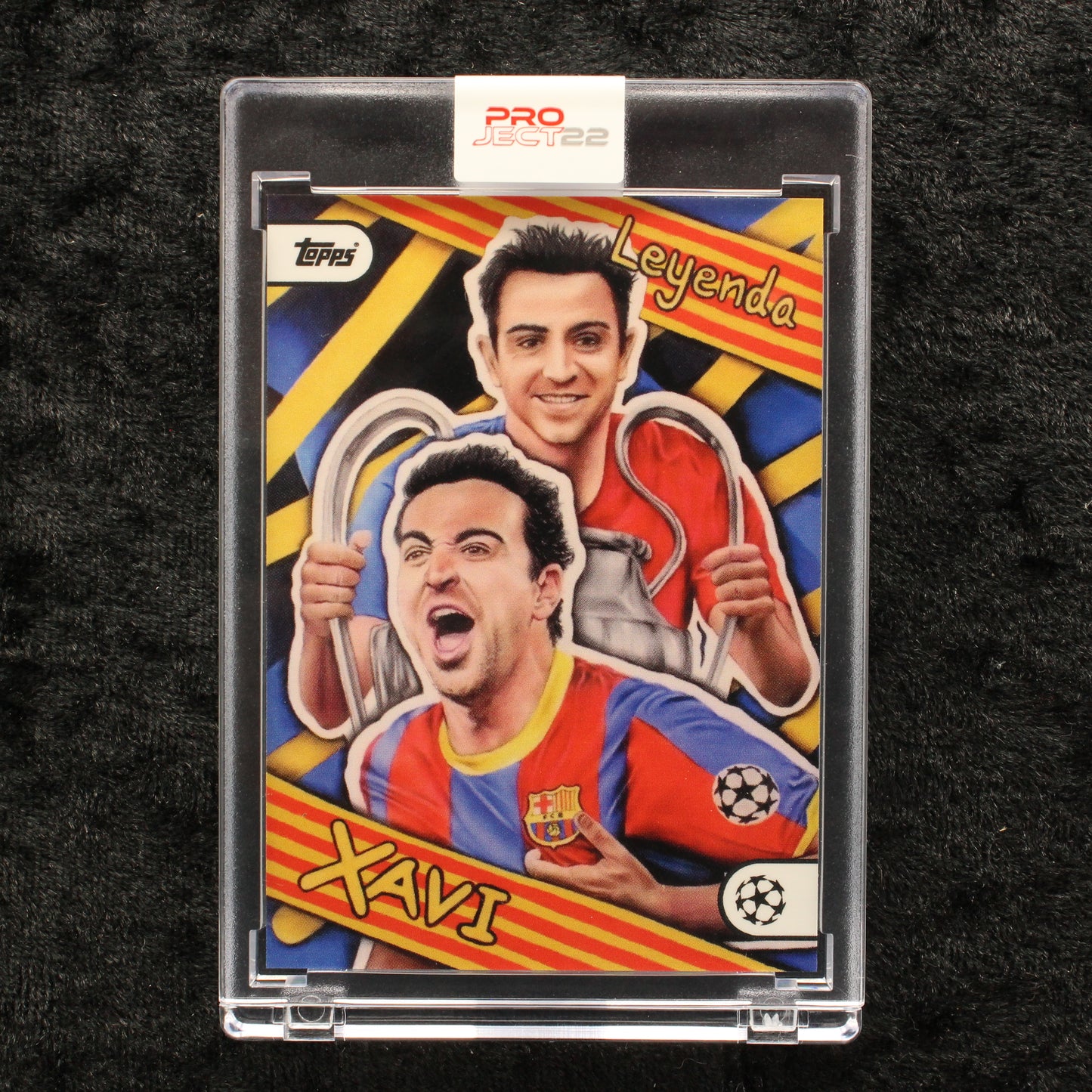 Topps Project 22 - Xavi FC Barcelona by Sanil Chitrakar
