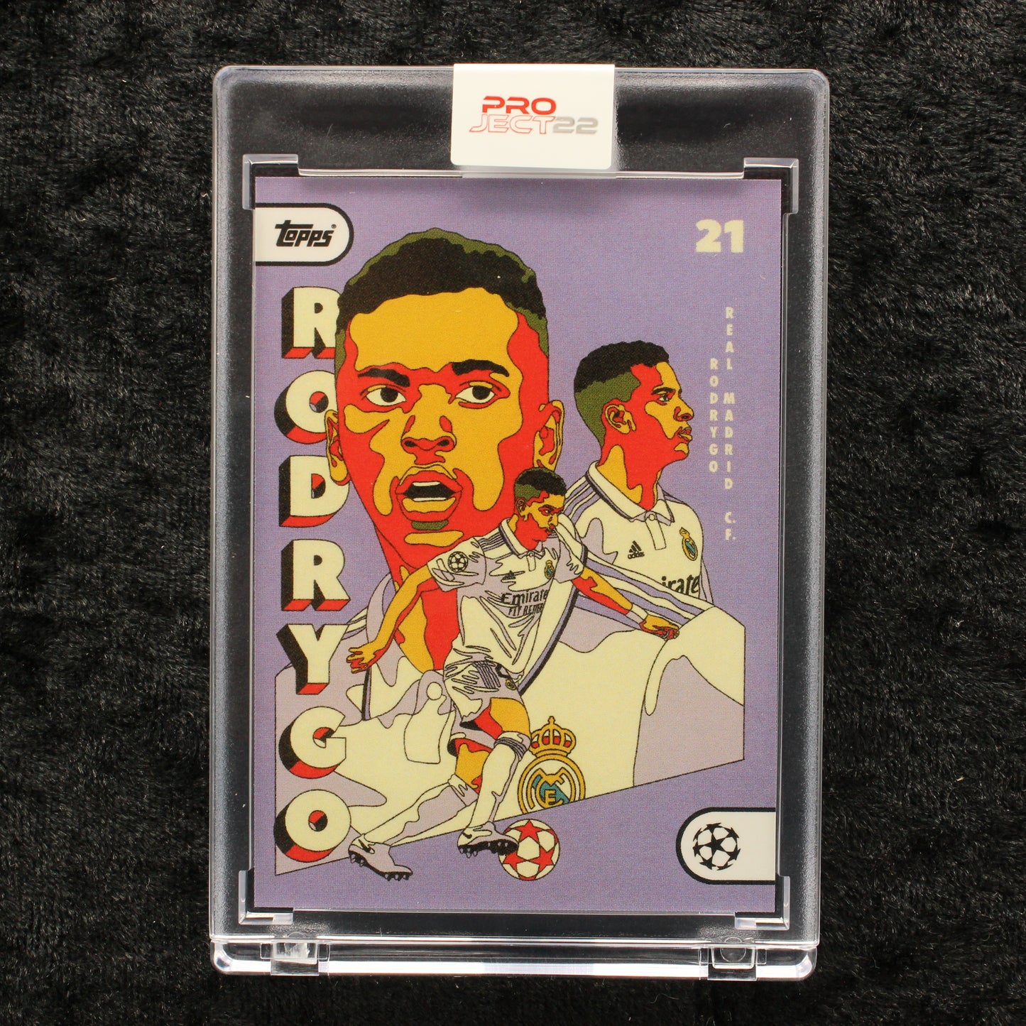 Topps Project 22 - Rodrygo Real Madrid C.F. by Timba Smits