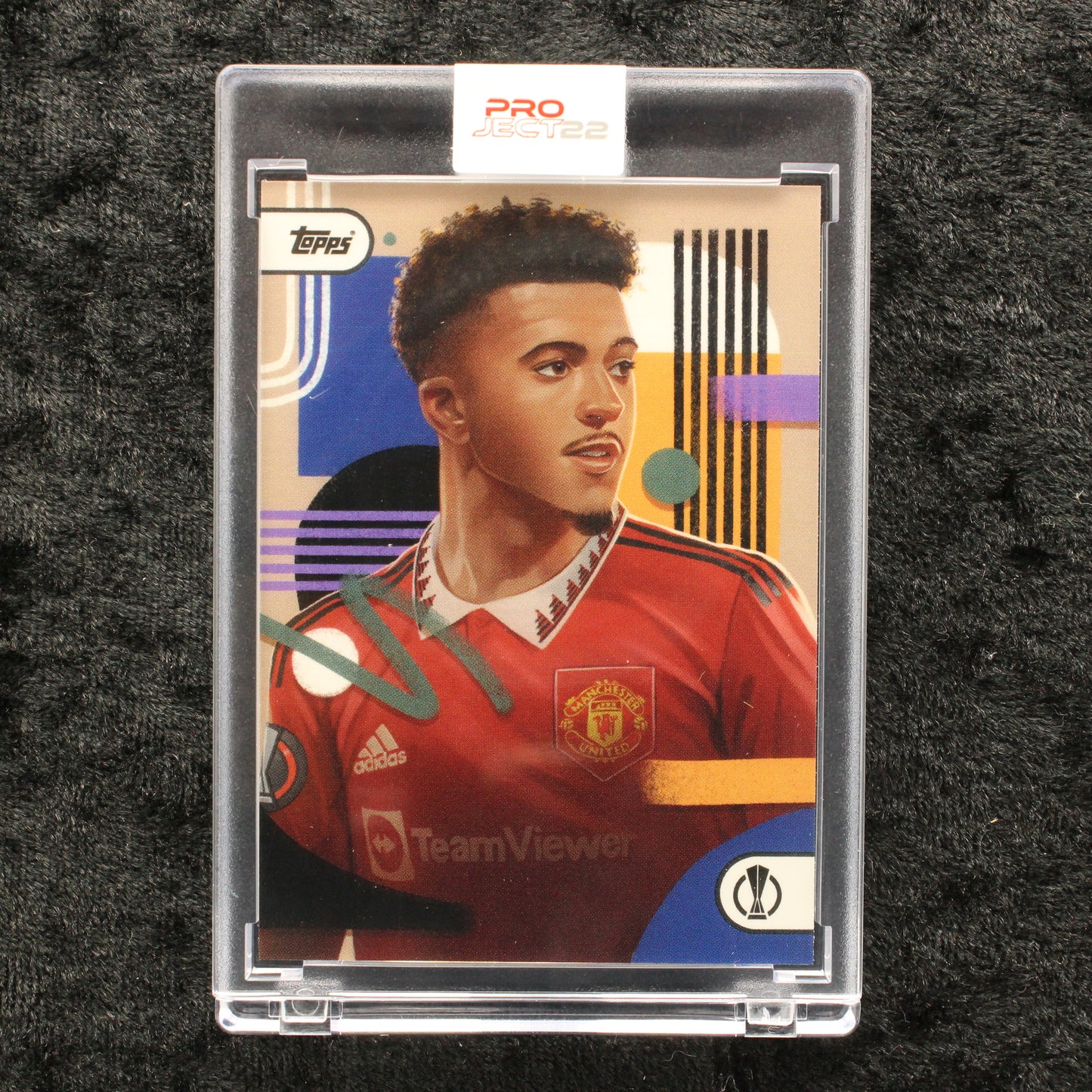 Topps Project 22 - Jadon Sancho Manchester United FC by Bo Feng Lin