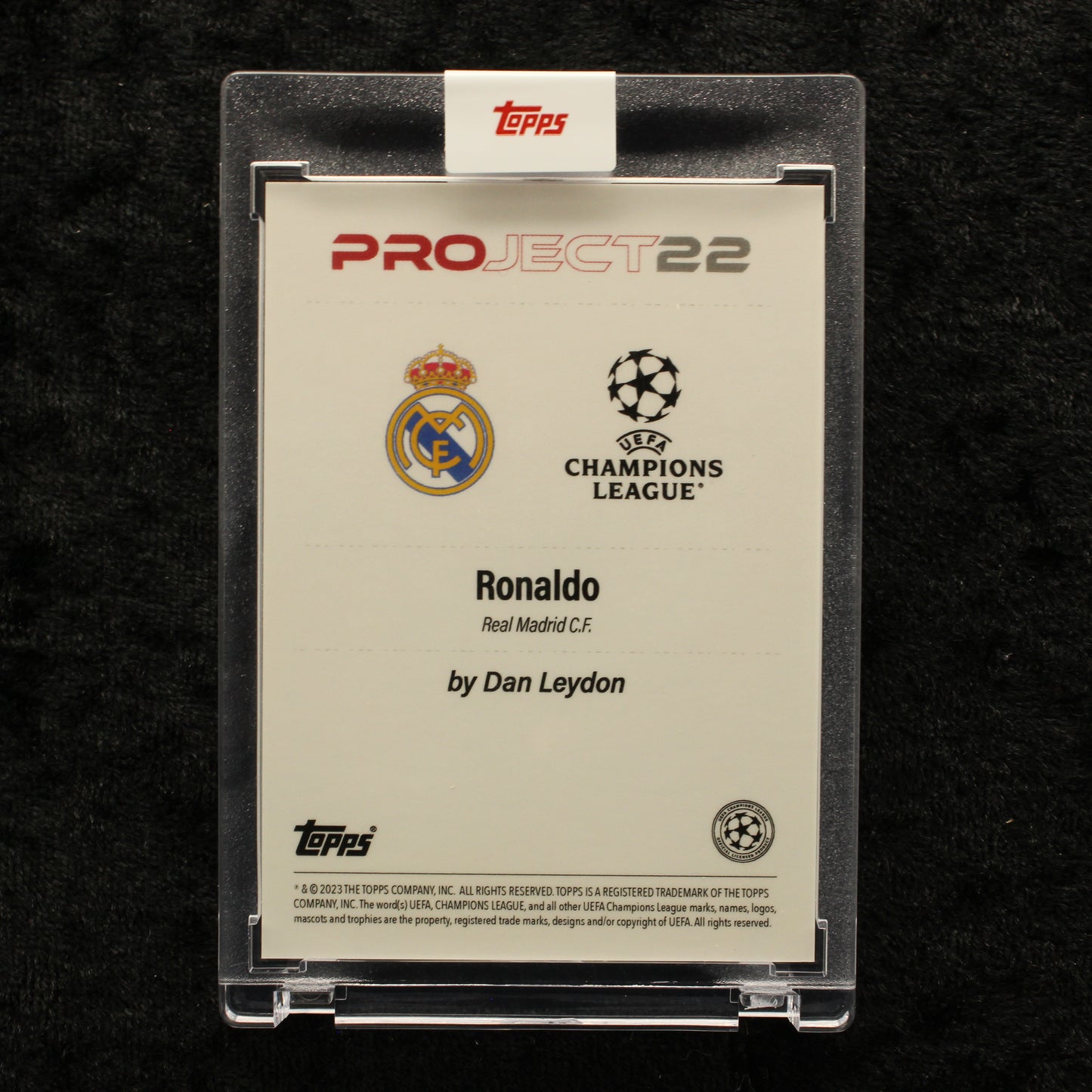 Topps Project 22 - Ronaldo R9 Real Madrid C.F. by Dan Leydon