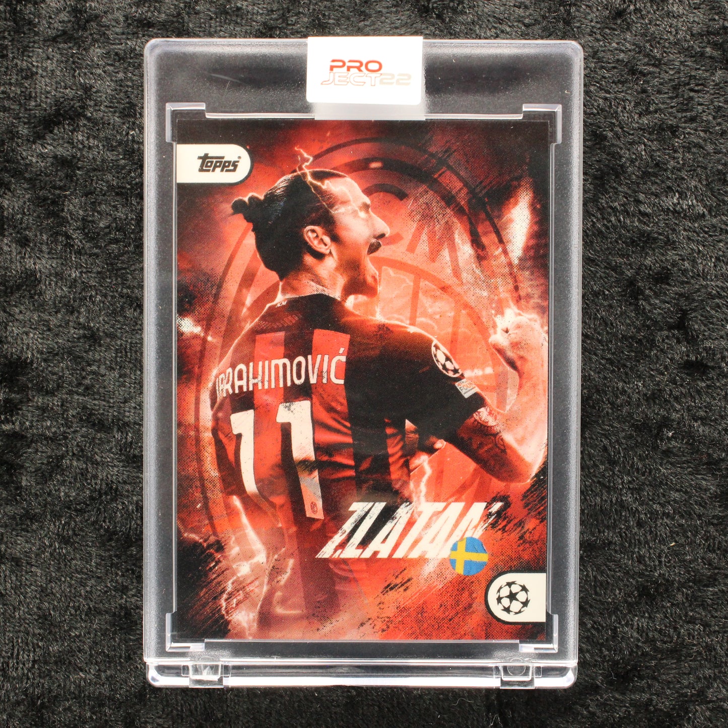 Topps Project 22 - Zlatan Ibrahimovic AC Milan by Che Heijnen