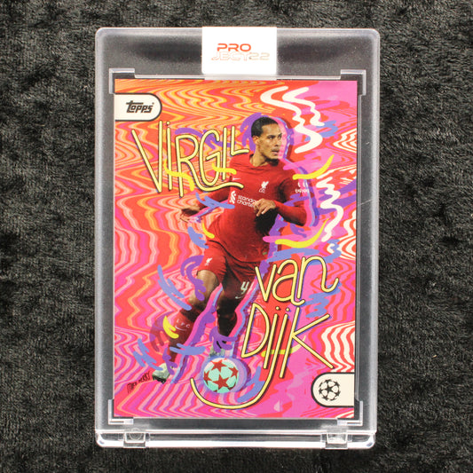 Topps Project 22 - Virgil van Dijk Liverpool FC by Mike Perry