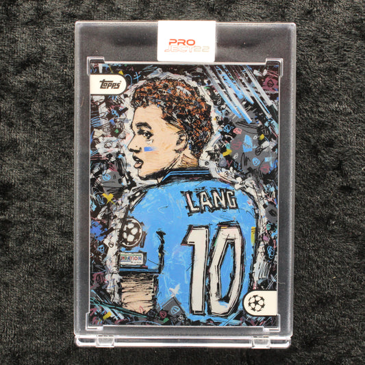 Topps Project 22 - Noa Lang Club Brugge by Ivan Beslic