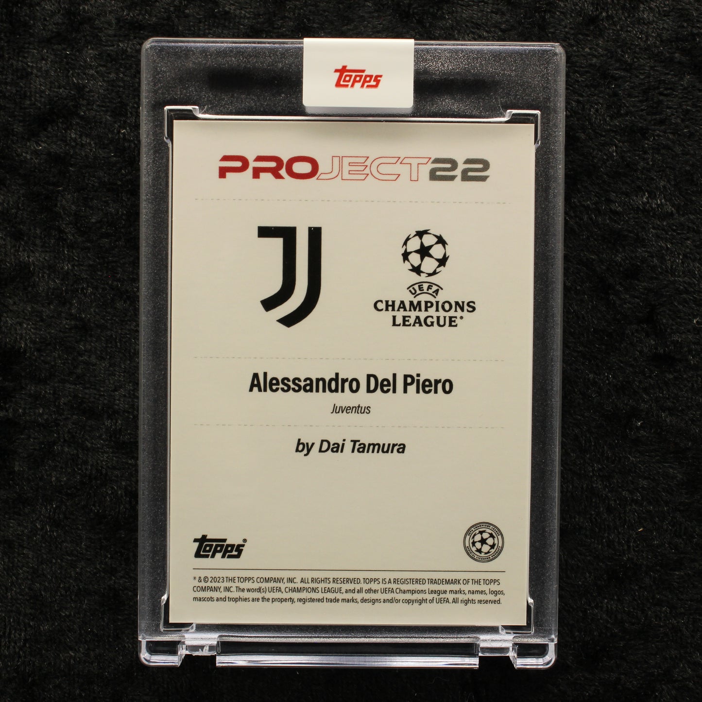 Topps Project 22 - Alessandro Del Piero Juventus by Dai Tamura