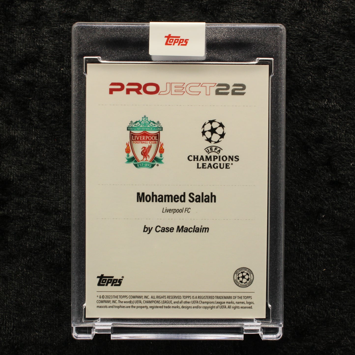 Topps Project 22 - Mohamed Salah Liverpool FC by Case Maclaim