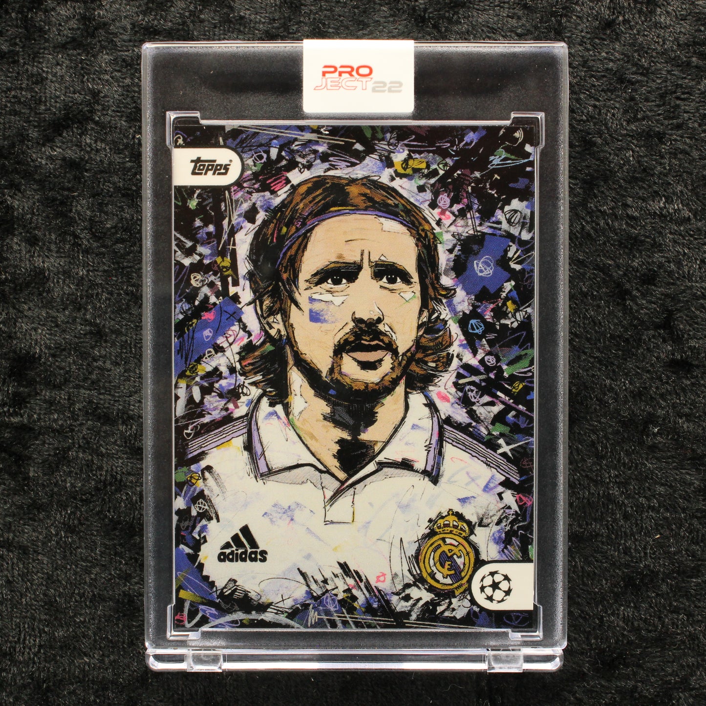 Topps Project 22 - Luka Modric Real Madrid C.F. by Ivan Beslic