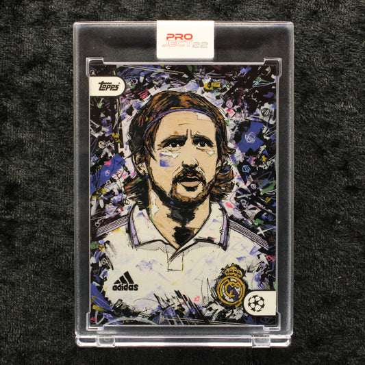 Topps Project 22 - Luka Modric Real Madrid C.F. by Ivan Beslic
