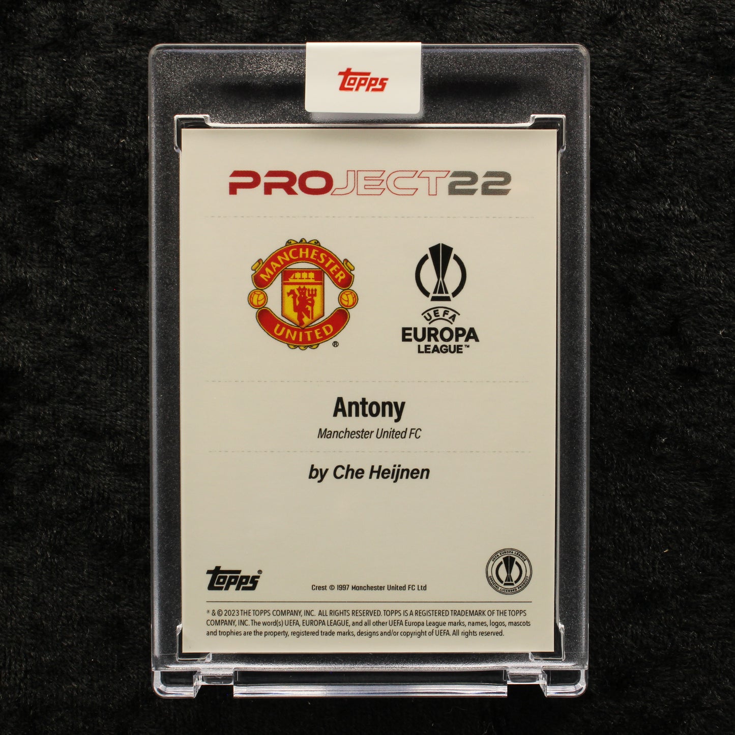 Topps Project 22 - Antony Manchester United FC by Che Heijnen