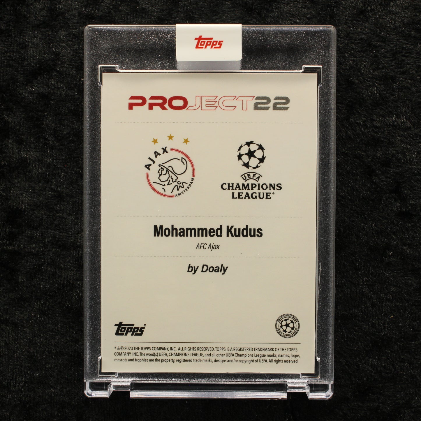 Topps Project 22 - Mohammed Kudus AFC Ajax by Doaly