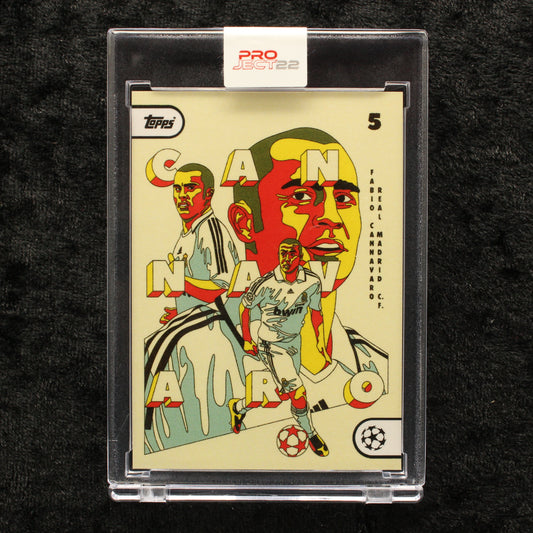 Topps Project 22 - Fabio Cannavaro Real Madrid C.F. by Timba Smits