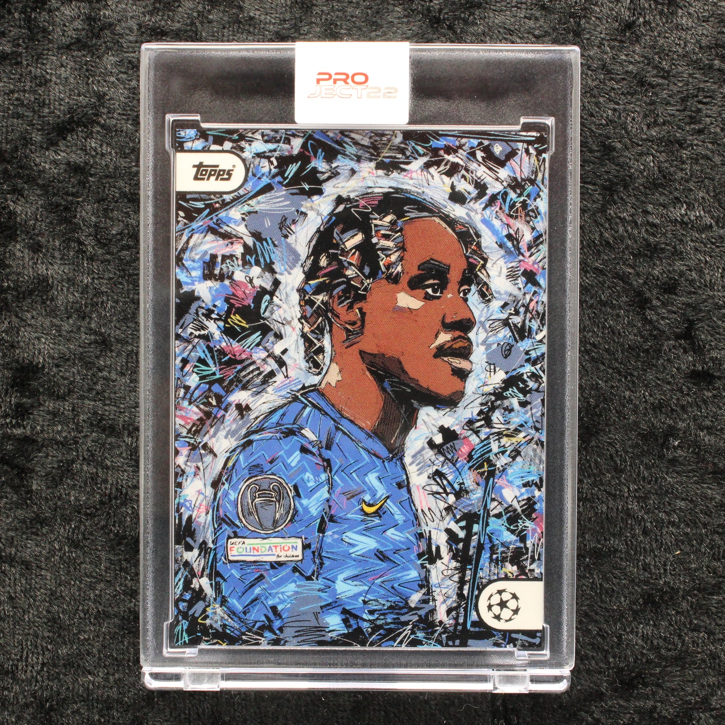 Topps Project 22 - Trevoh Chalobah Chelsea FC by Ivan Beslic