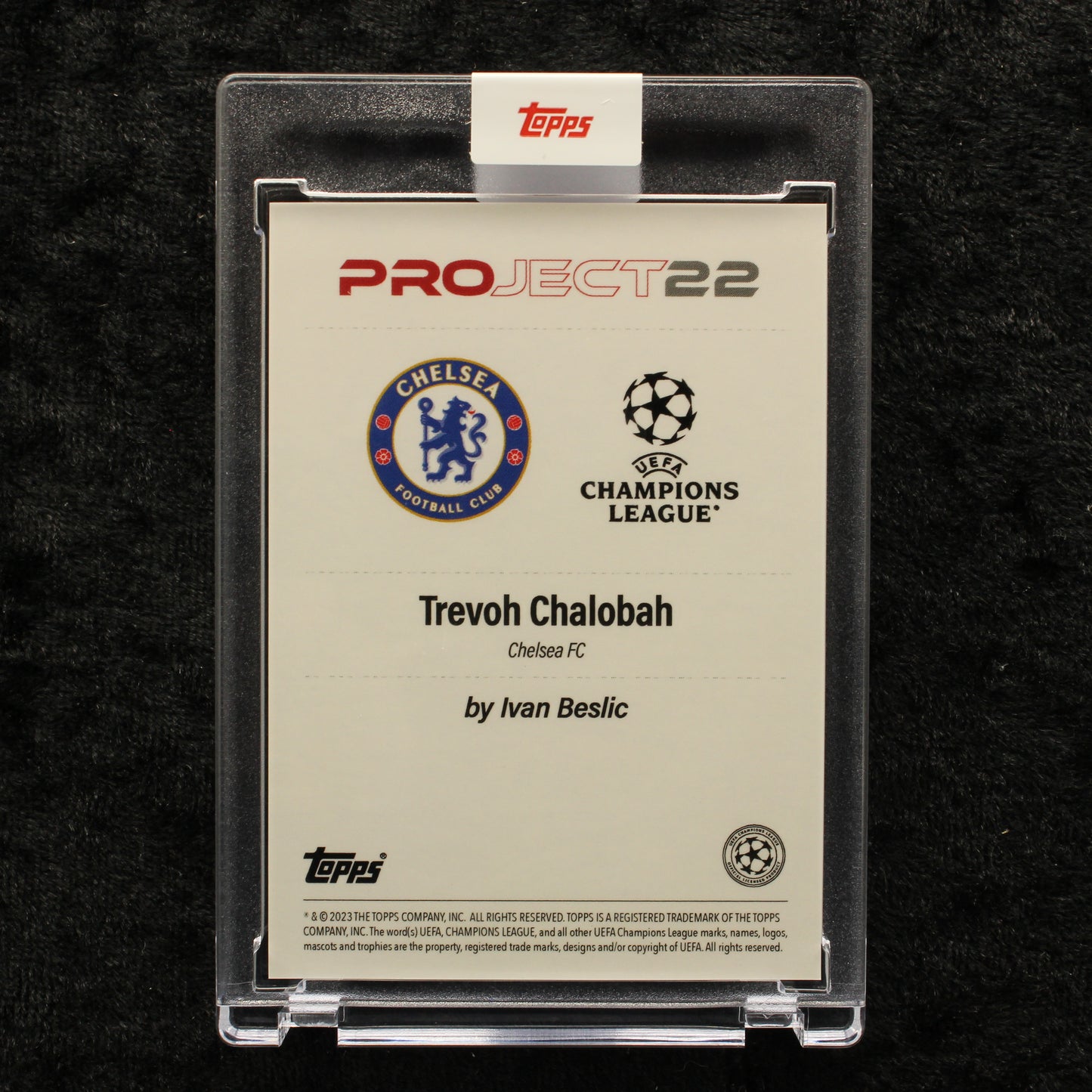Topps Project 22 - Trevoh Chalobah Chelsea FC by Ivan Beslic
