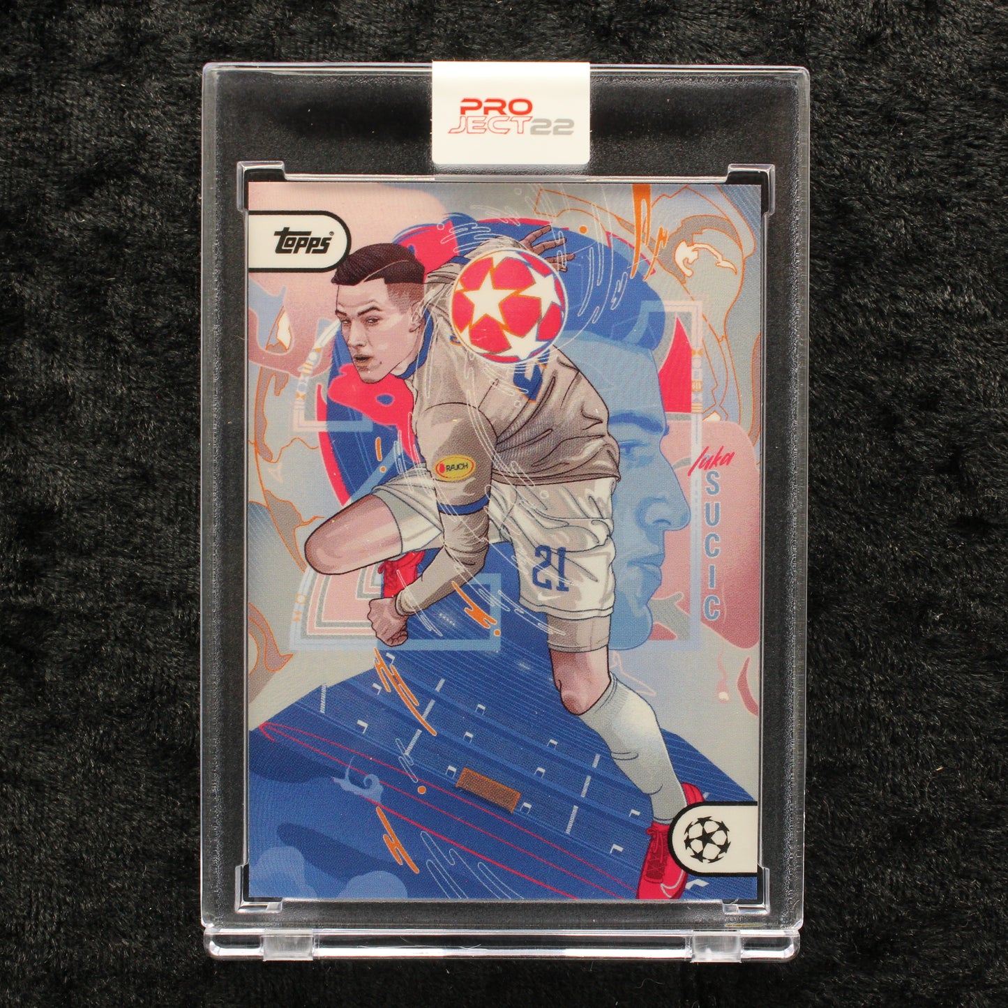 Topps Project 22 - Luka Sucic FC Salzburg by Vincent Aseo
