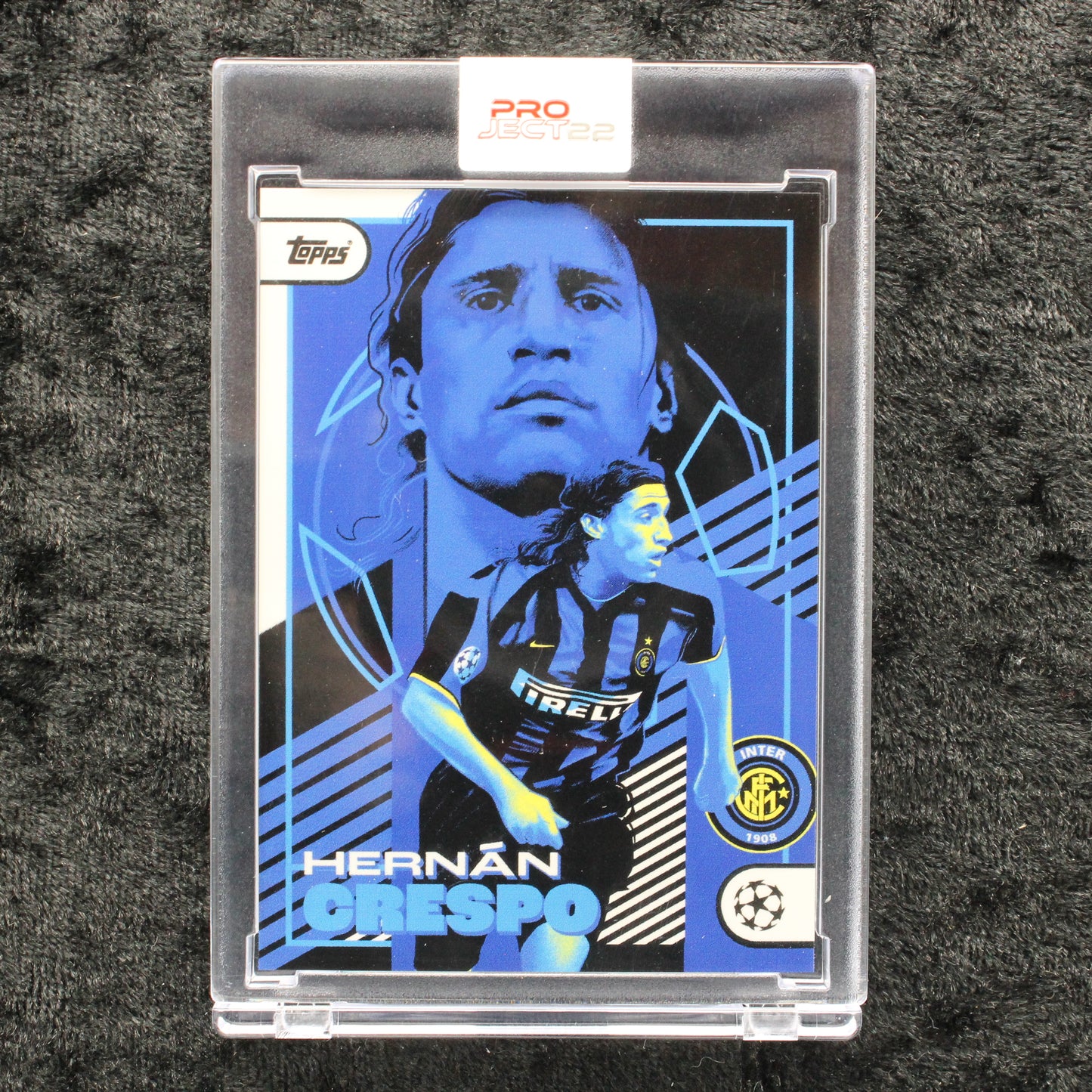 Topps Project 22 - Hernán Crespo FC Internazionale Milano by Matt Taylor