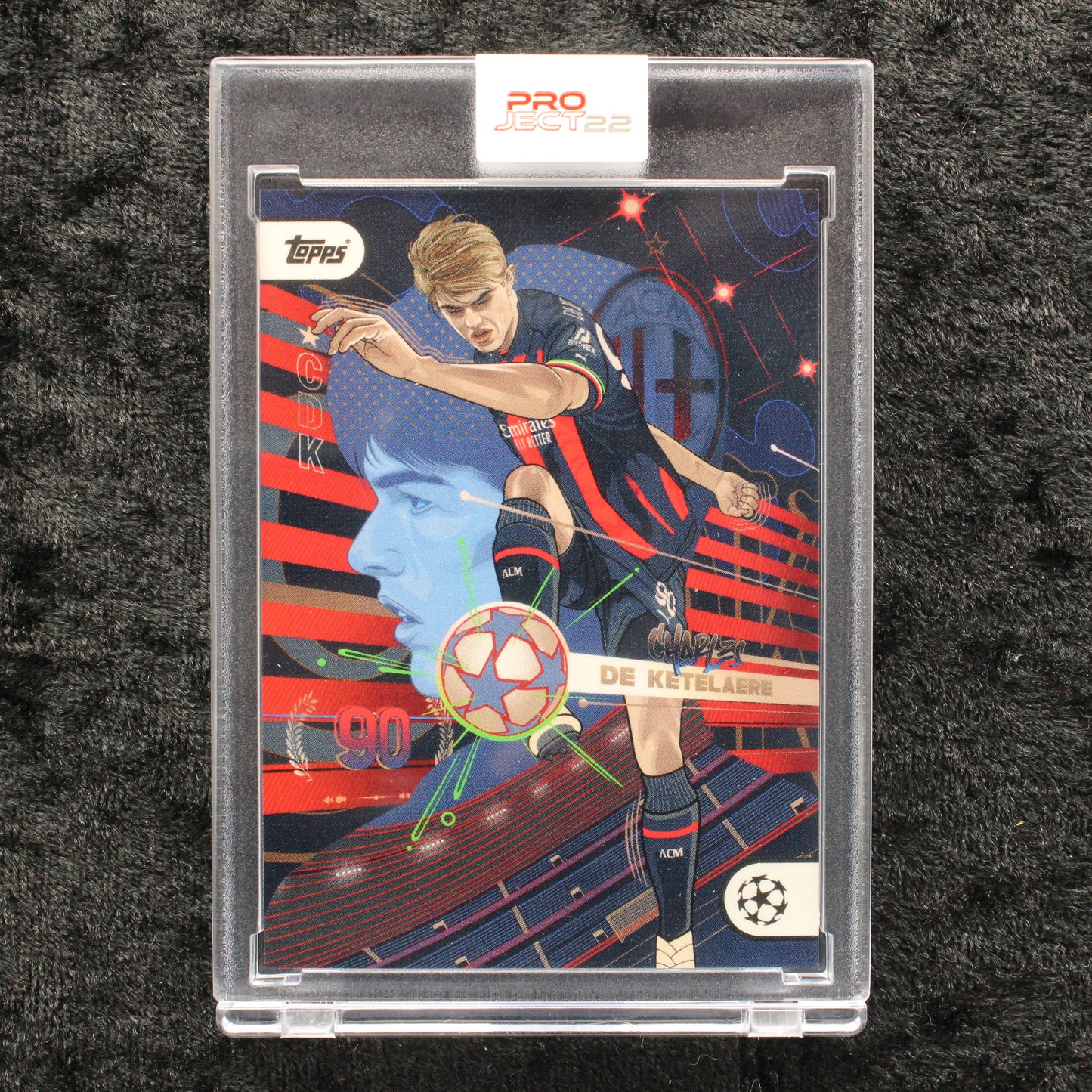 Topps Project 22 - Charles De Ketelaere AC Milan by Vincent Aseo