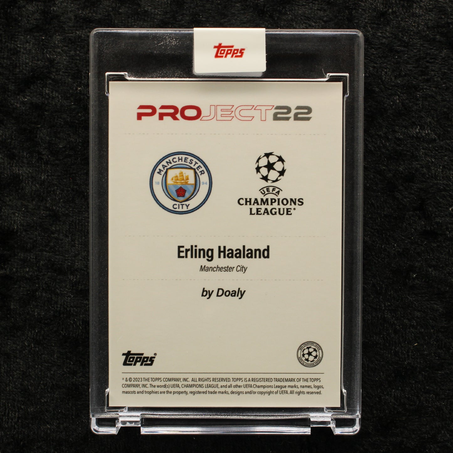 Topps Project 22 - Erling Haaland Manchester City by Doaly