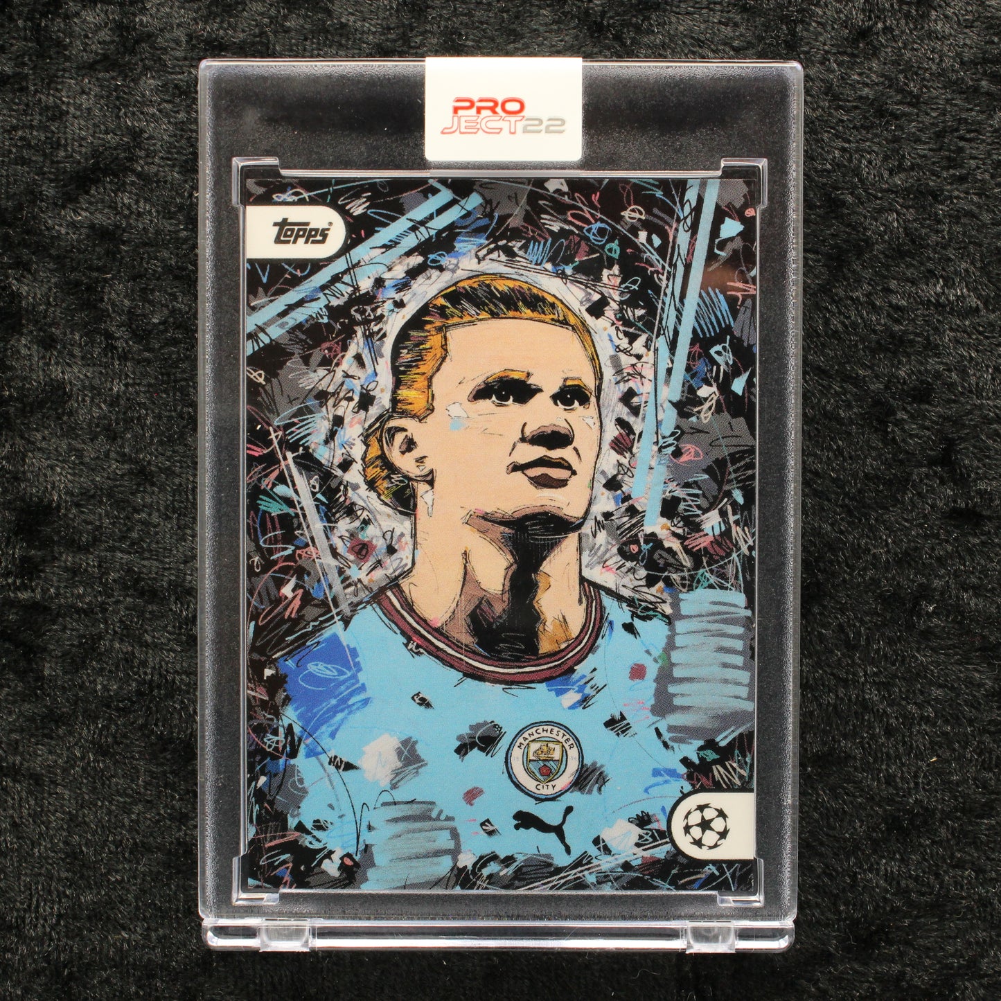 Topps Project 22 - Erling Haaland Manchester City FC by Ivan Beslic