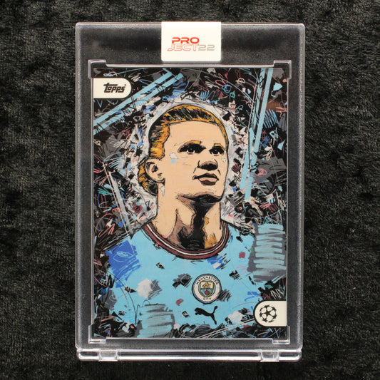 Topps Project 22 - Erling Haaland Manchester City FC by Ivan Beslic