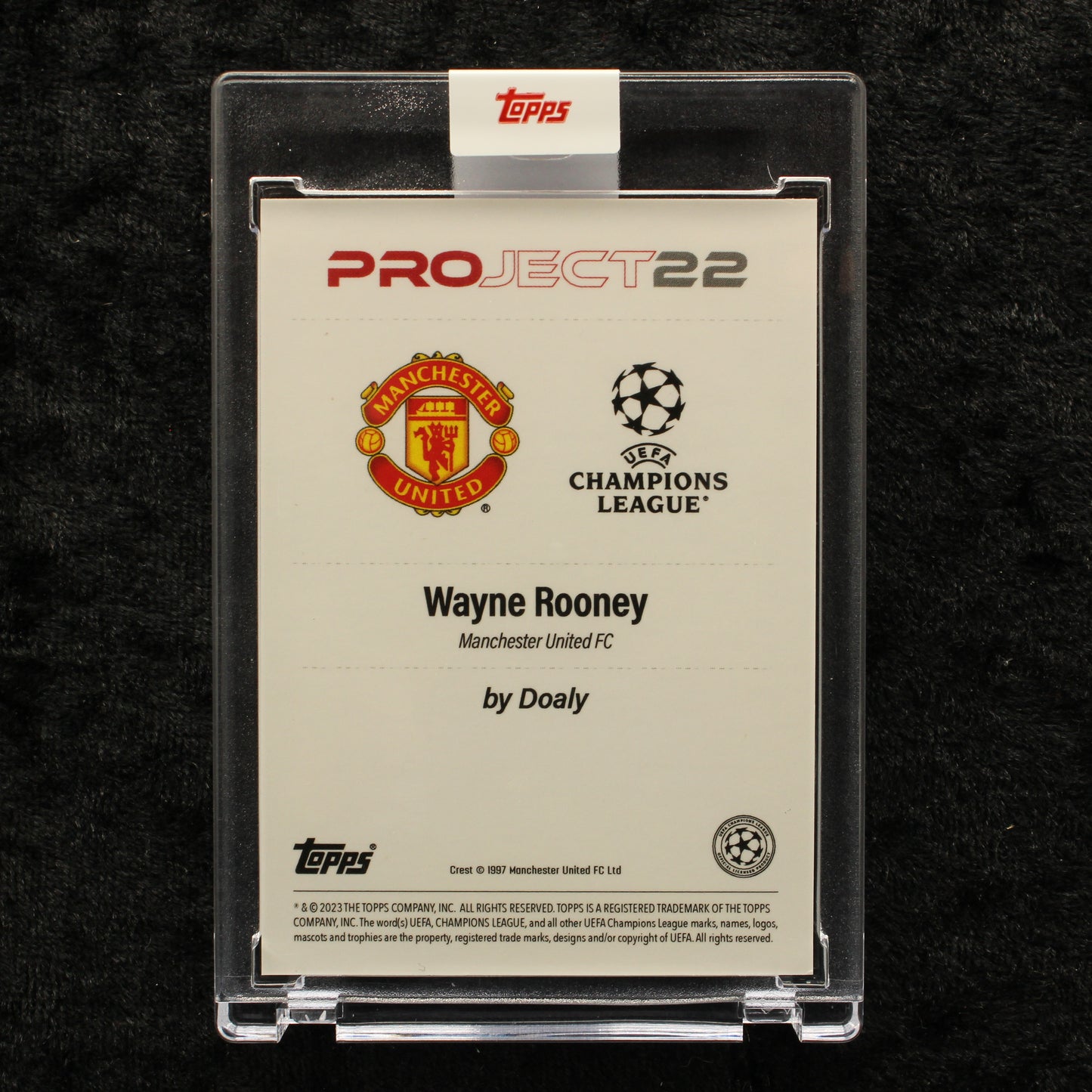 Topps Project 22 - Wayne Rooney Manchester United FC by Doaly