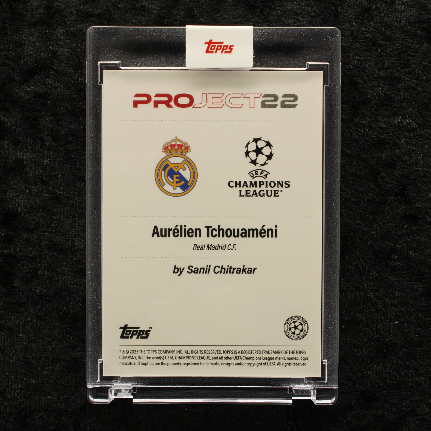 Topps Project 22 - Aurélien Tchouaméni Real Madrid C.F. by Sanil Chitrakar