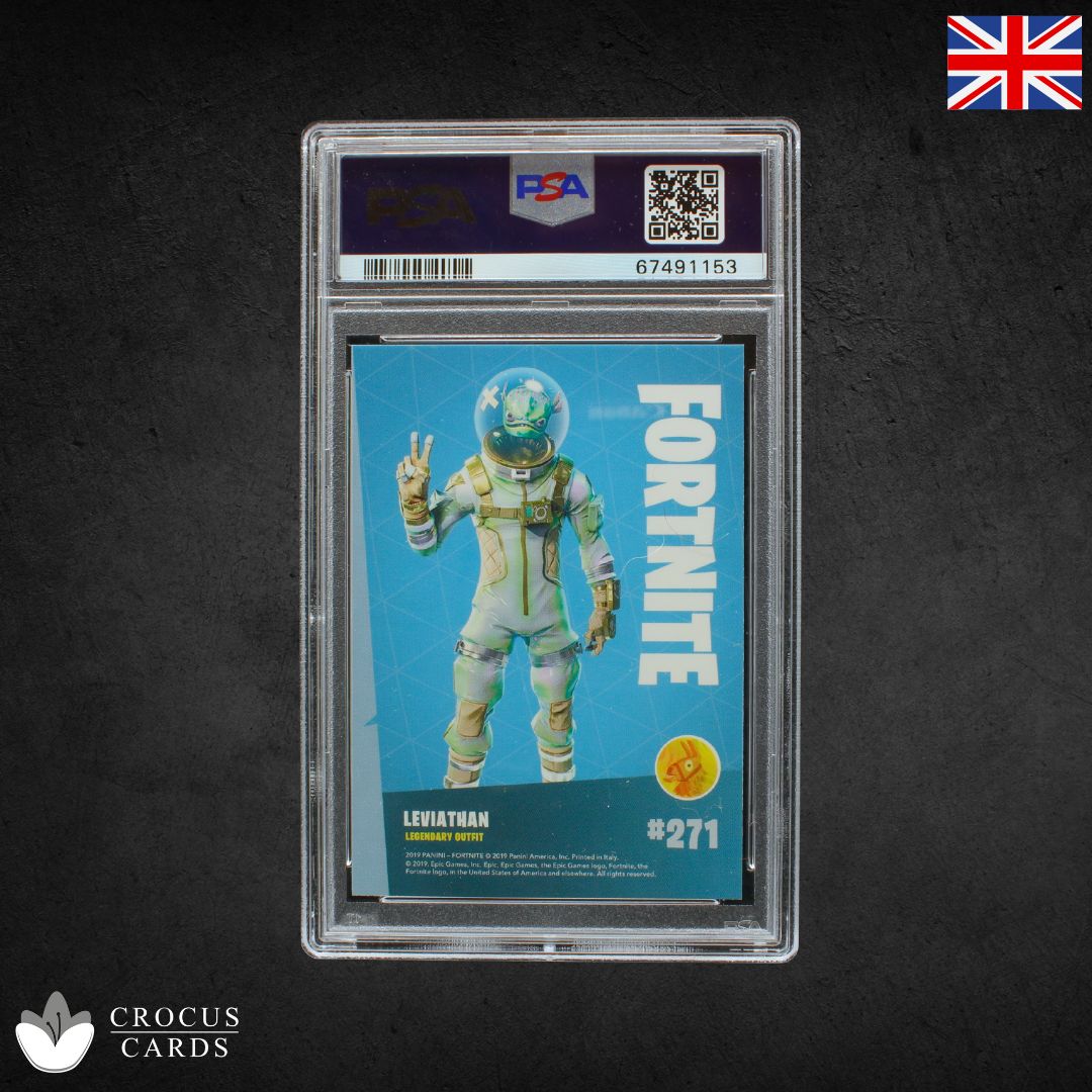 Panini Fortnite Série 1 - Léviathan n° 271 Éclat de cristal - PSA 9