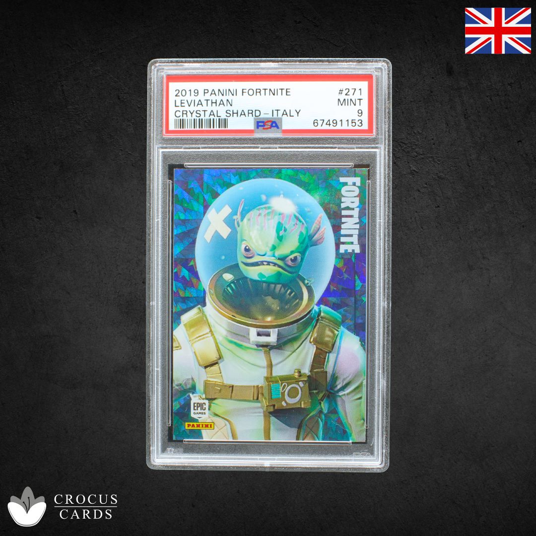 Panini Fortnite Série 1 - Léviathan n° 271 Éclat de cristal - PSA 9