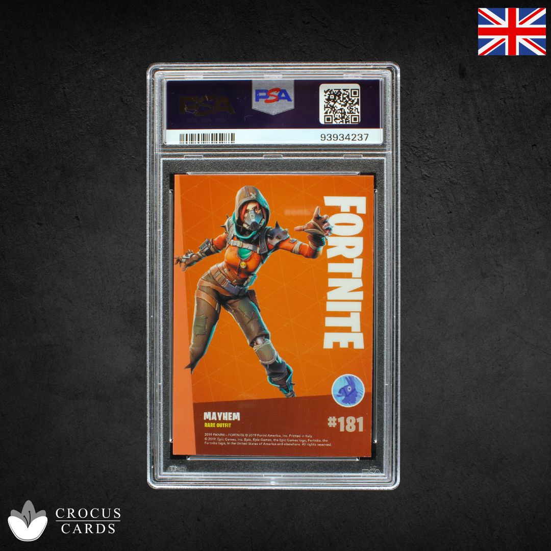 Panini Fortnite Série 1 - Mayhem #181 Éclat de cristal - PSA 9