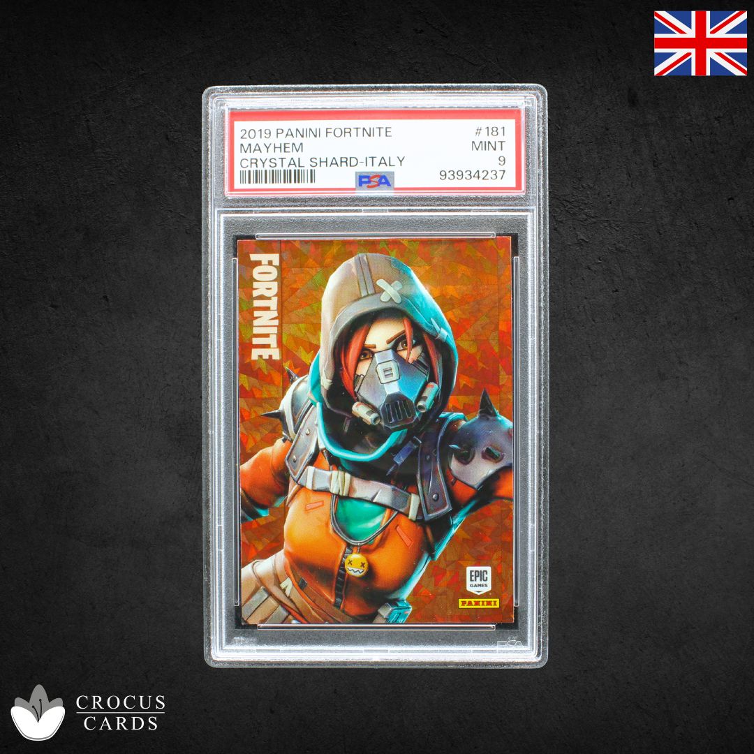 Panini Fortnite Série 1 - Mayhem #181 Éclat de cristal - PSA 9