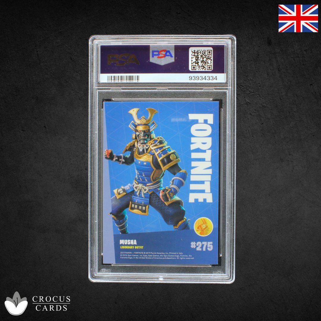 Panini Fortnite Series 1 - Musha #275 Crystal Shard - PSA 9