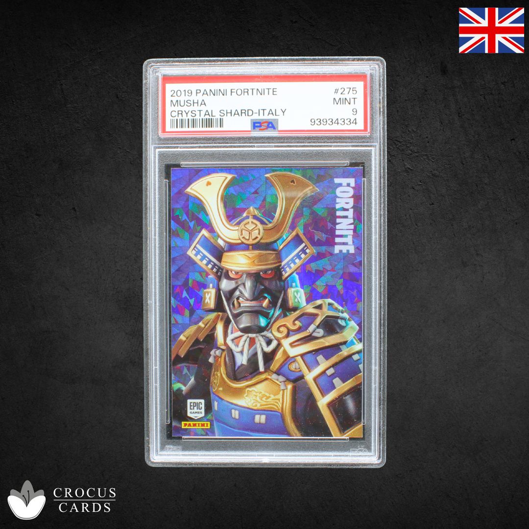 Panini Fortnite Series 1 - Musha #275 Crystal Shard - PSA 9
