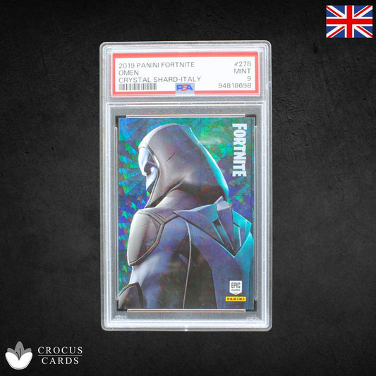 Panini Fortnite Series 1 - Omen #278 Crystal Shard - PSA 9