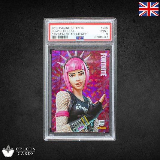 Panini Fortnite Series 1 - Power Chord #280 Crystal Shard - PSA 9