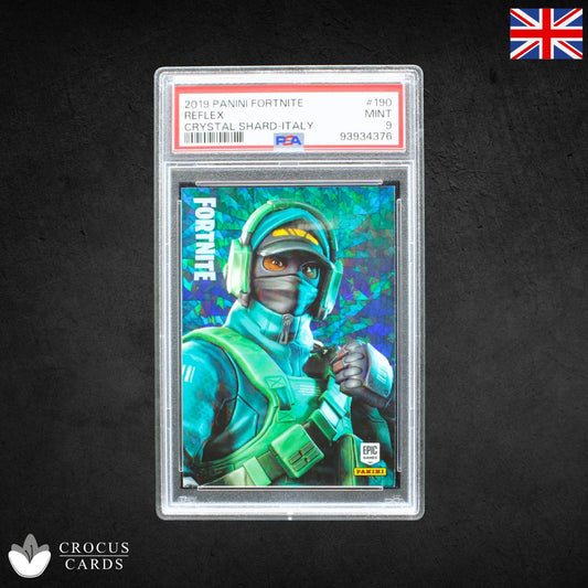 Panini Fortnite Series 1 - Reflex #190 Crystal Shard - PSA 9