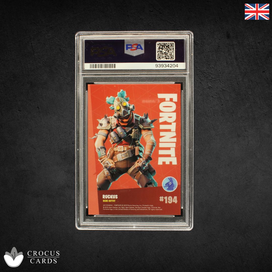 Panini Fortnite Series 1 - Ruckus #194 Crystal Shard - PSA 9