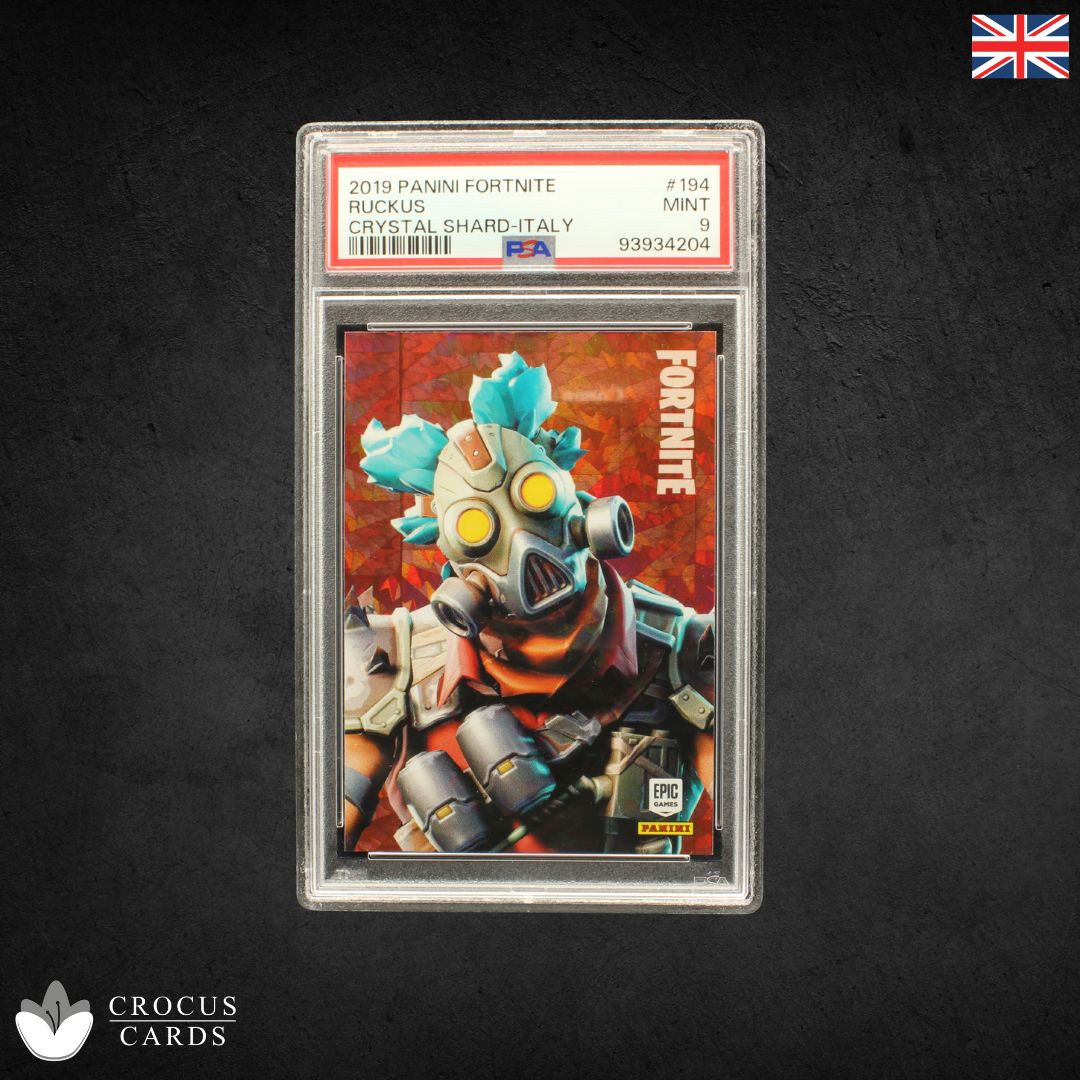 Panini Fortnite Series 1 - Ruckus #194 Crystal Shard - PSA 9