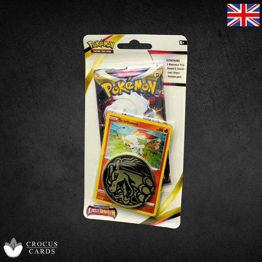 Pokemon Lost Origin 1-Pack Blister Scorbunny (EN)